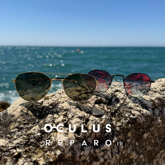 Lunettes oubliées ? On vous livre au soleil