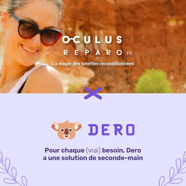 Oculus-Reparo.fr s'associe à Dero.fr