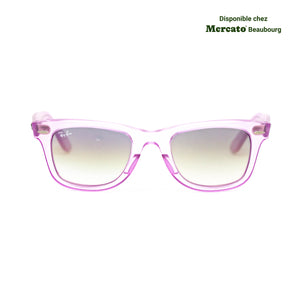 Lunettes reconditionnées Ray Ban - Wayfarer Ice Pop Strawberry